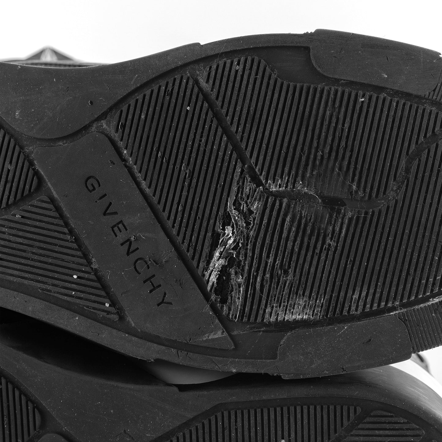 Givenchy Paris Tyson Star High Top Black Sneakers