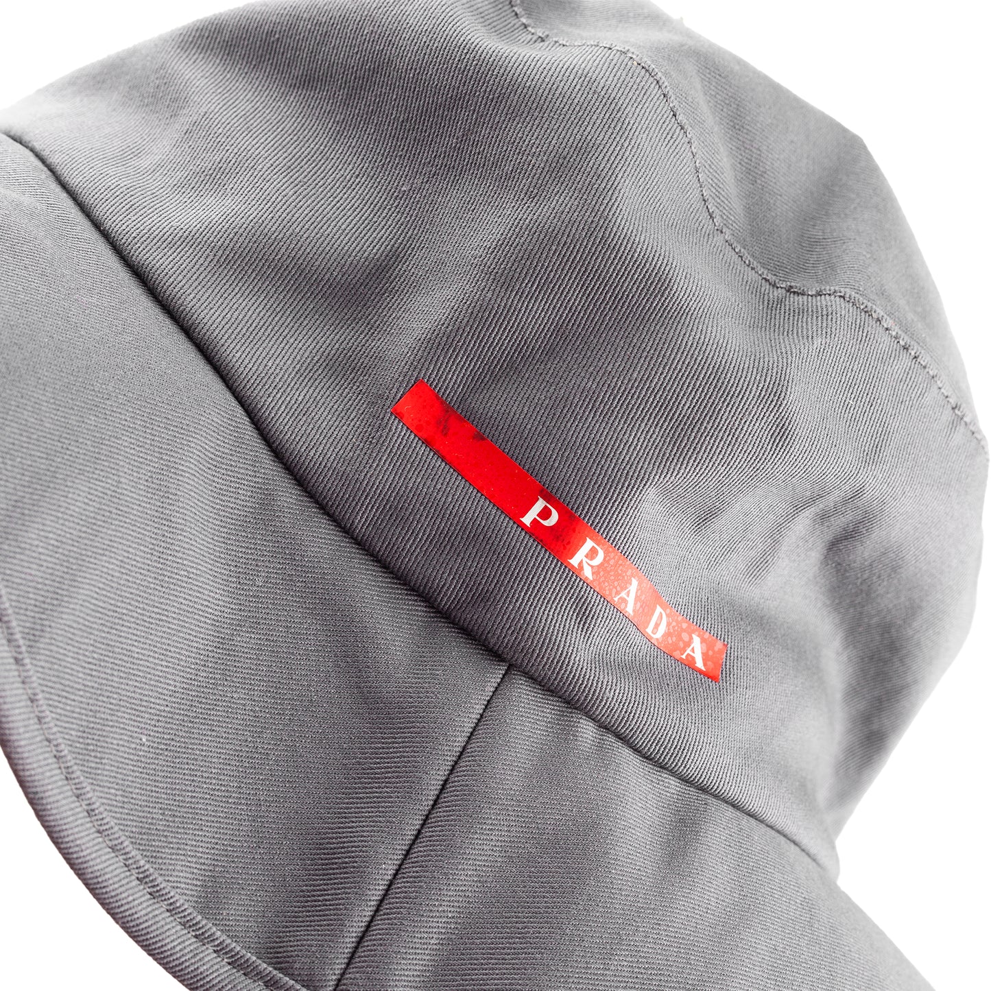 Prada Luna Rossa Hat – Grey Bucket
