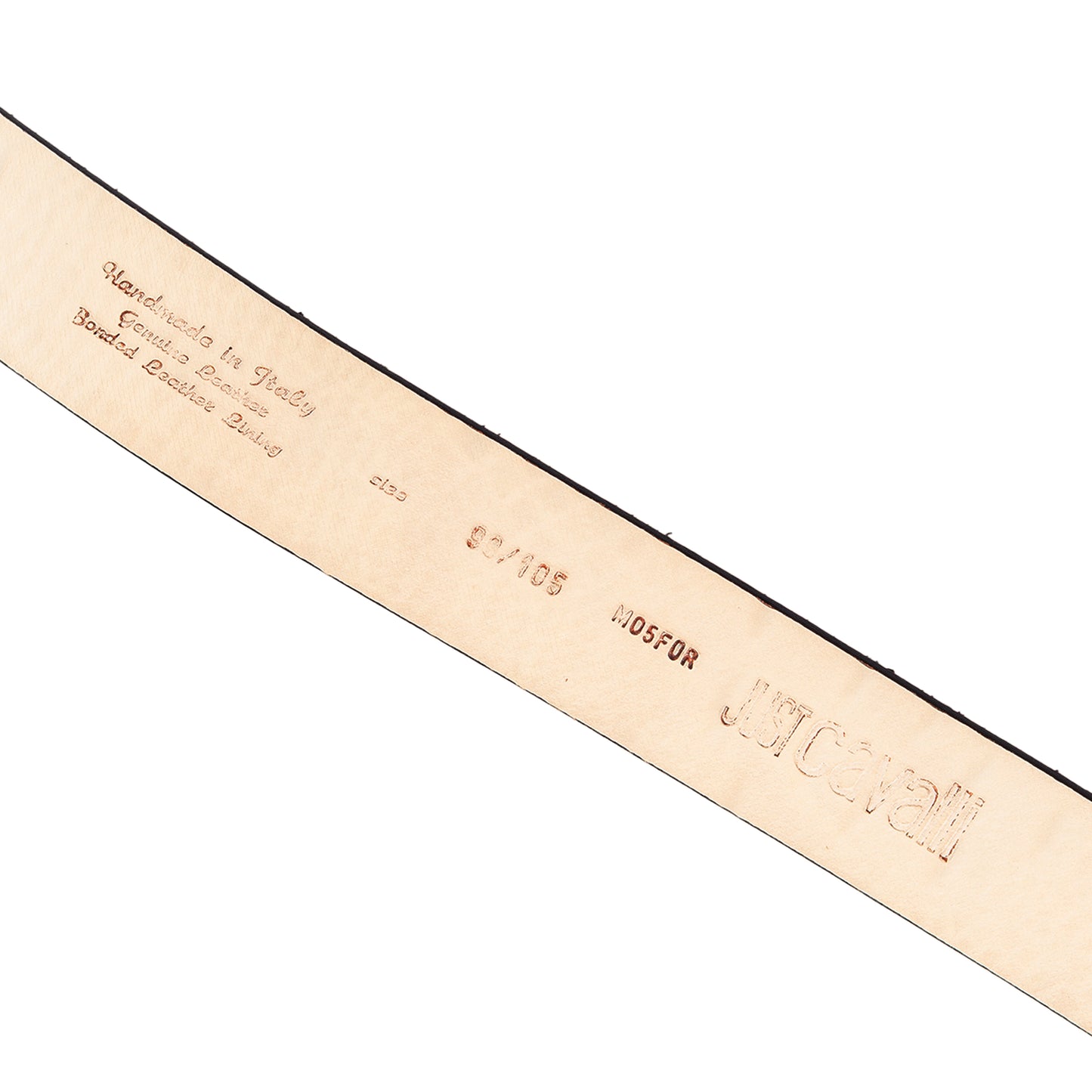 Designer Leather Belt - Star Buckle