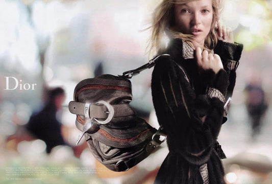 Story behind the Dior Saddle Bag: A John Galliano masterpiece influenced by Helmut Newton