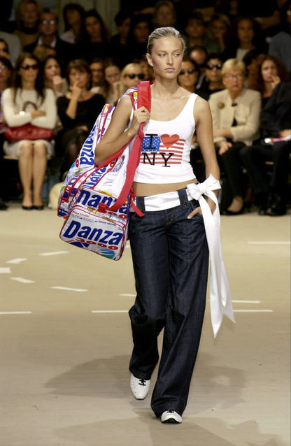 Dolce & Gabbana Danza 3000 Vintage Tank Summer Top (M)  