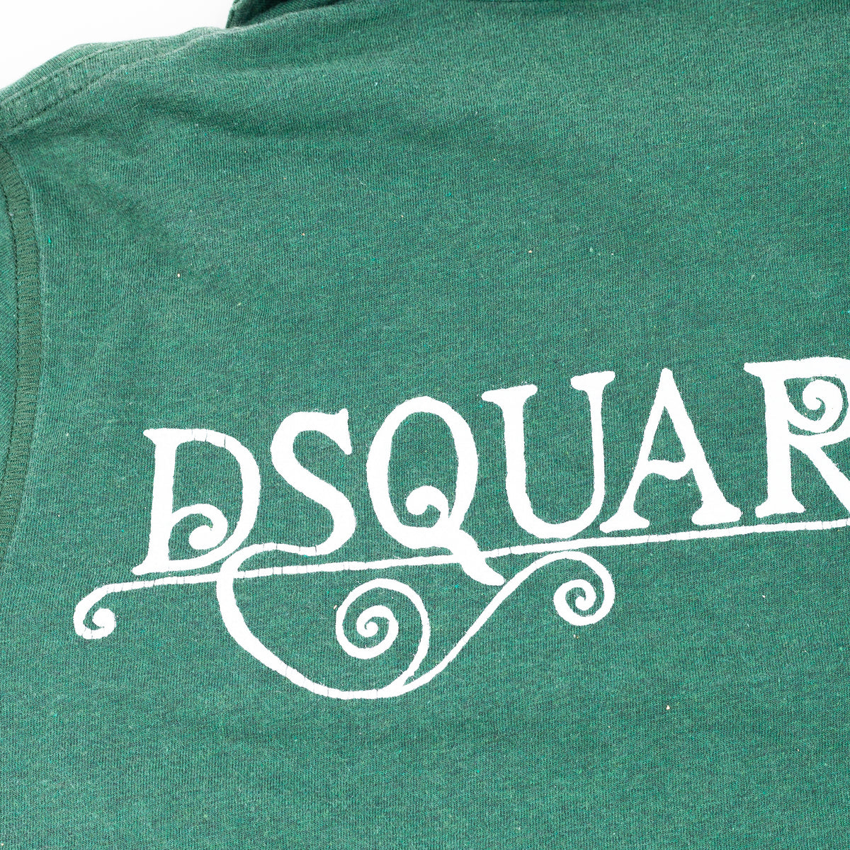 DSQUARED2 Green D2 Logo Short Sleeve Polo Shirt