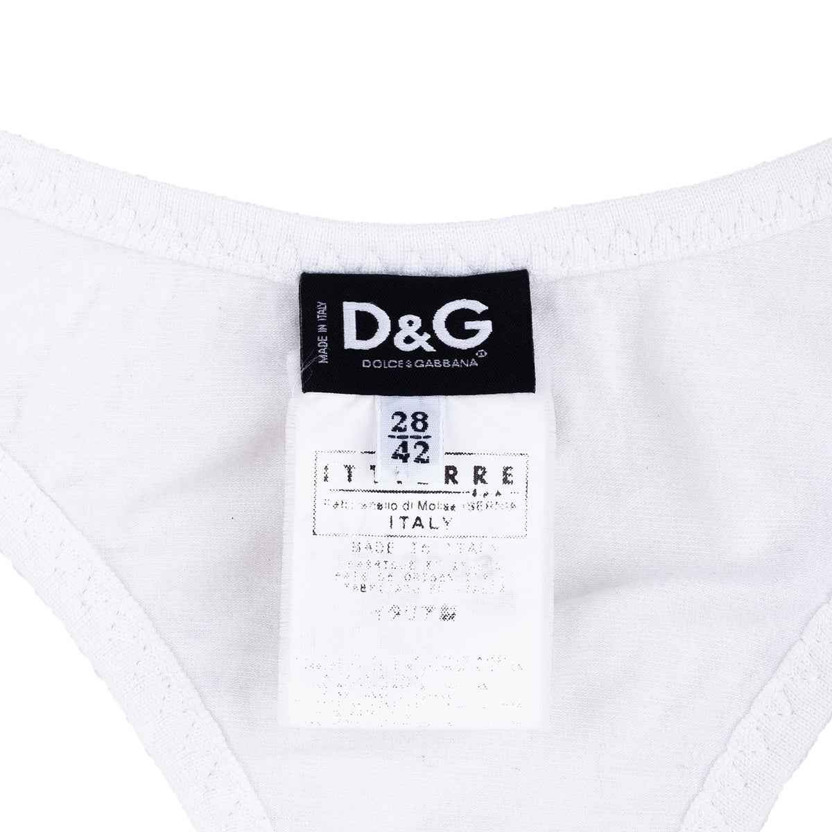 D&G Dolce & Gabbana Quench My Desire Michael Jackson Graphic Tank Top