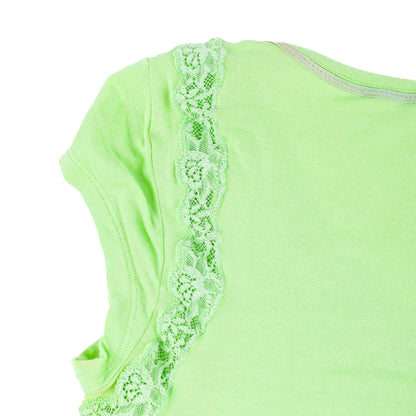 D&G Dolce & Gabbana Green St. Barth Tropical Graphic Top