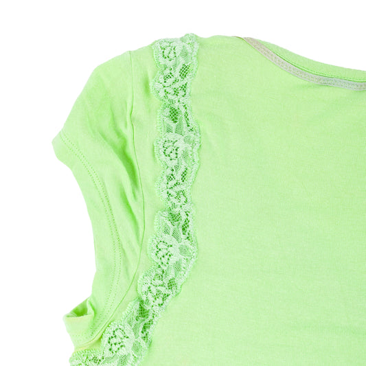 D&G Dolce & Gabbana Green St. Barth Tropical Graphic Top