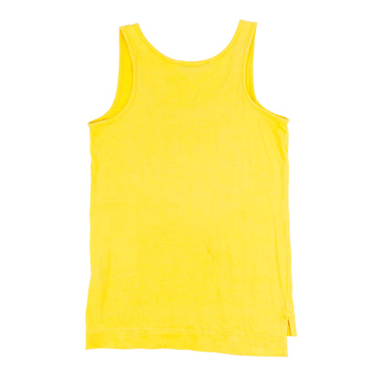 See by Chloé Yellow Logo Tank Top