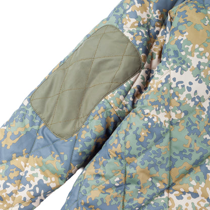 55DSL by Diesel Digital Camouflage Quilted Hooded Parka