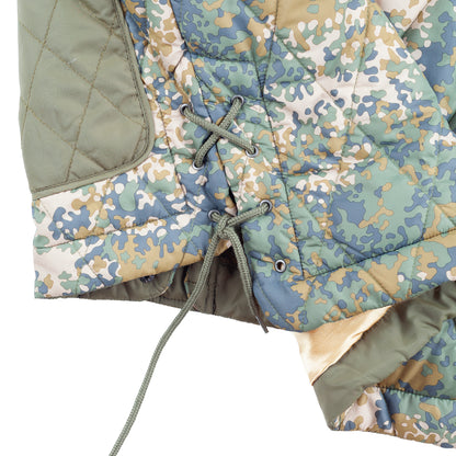 55DSL by Diesel Digital Camouflage Quilted Hooded Parka