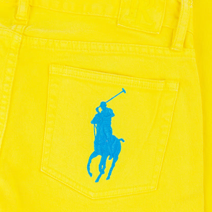 Ralph Lauren Yellow Big Pony Light Bootcut Jeans