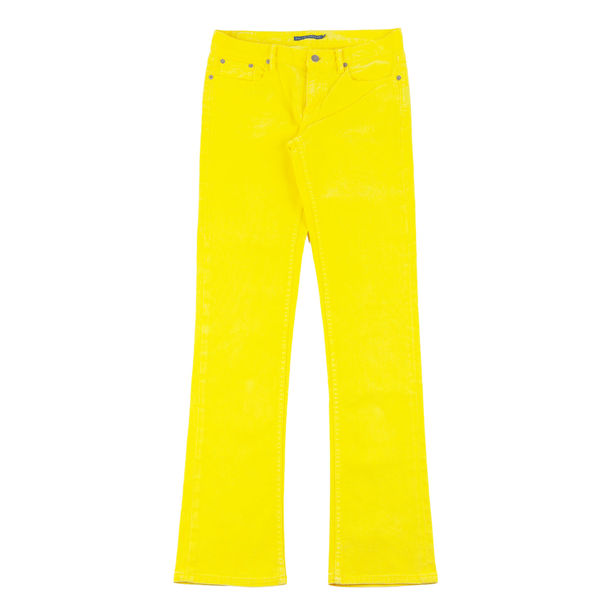 Ralph Lauren Yellow Big Pony Light Bootcut Jeans