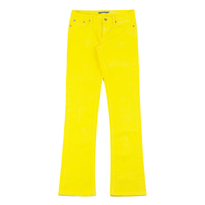 Ralph Lauren Yellow Big Pony Light Bootcut Jeans
