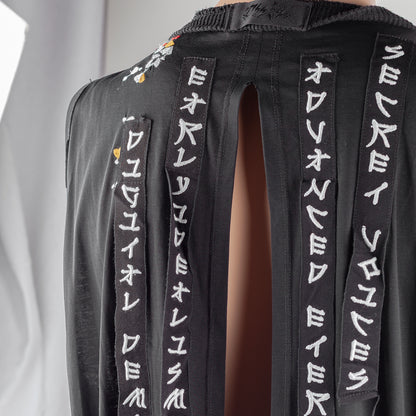 Diesel Oriental Print Black Printed Tank Top (XL)