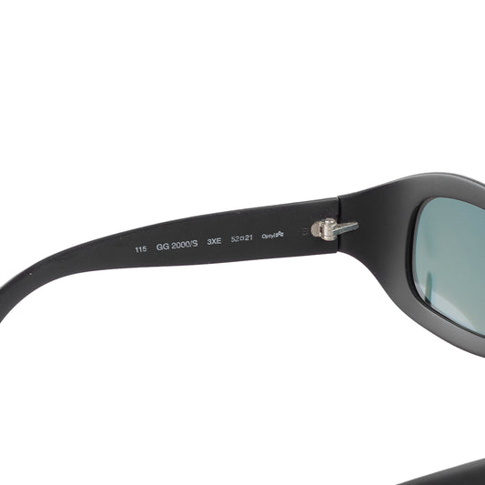 Gucci GG 2000/S 3XE Vintage Black Matte Polarized Sunglasses