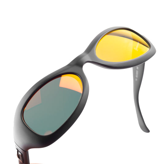 Gucci GG 2000/S 3XE Vintage Black Matte Polarized Sunglasses