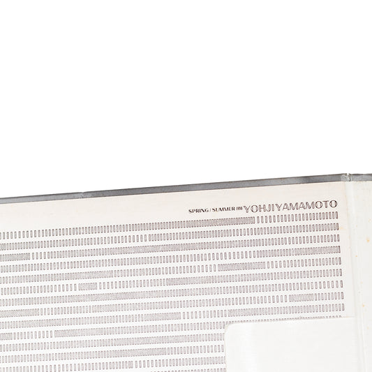 Yohji Yamamoto S/S 1998 Archive Hardcover Lookbook