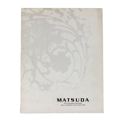 Mitsuhiro Matsuda FW 1990 Women's Lookbook By CLAUS WICKRATH