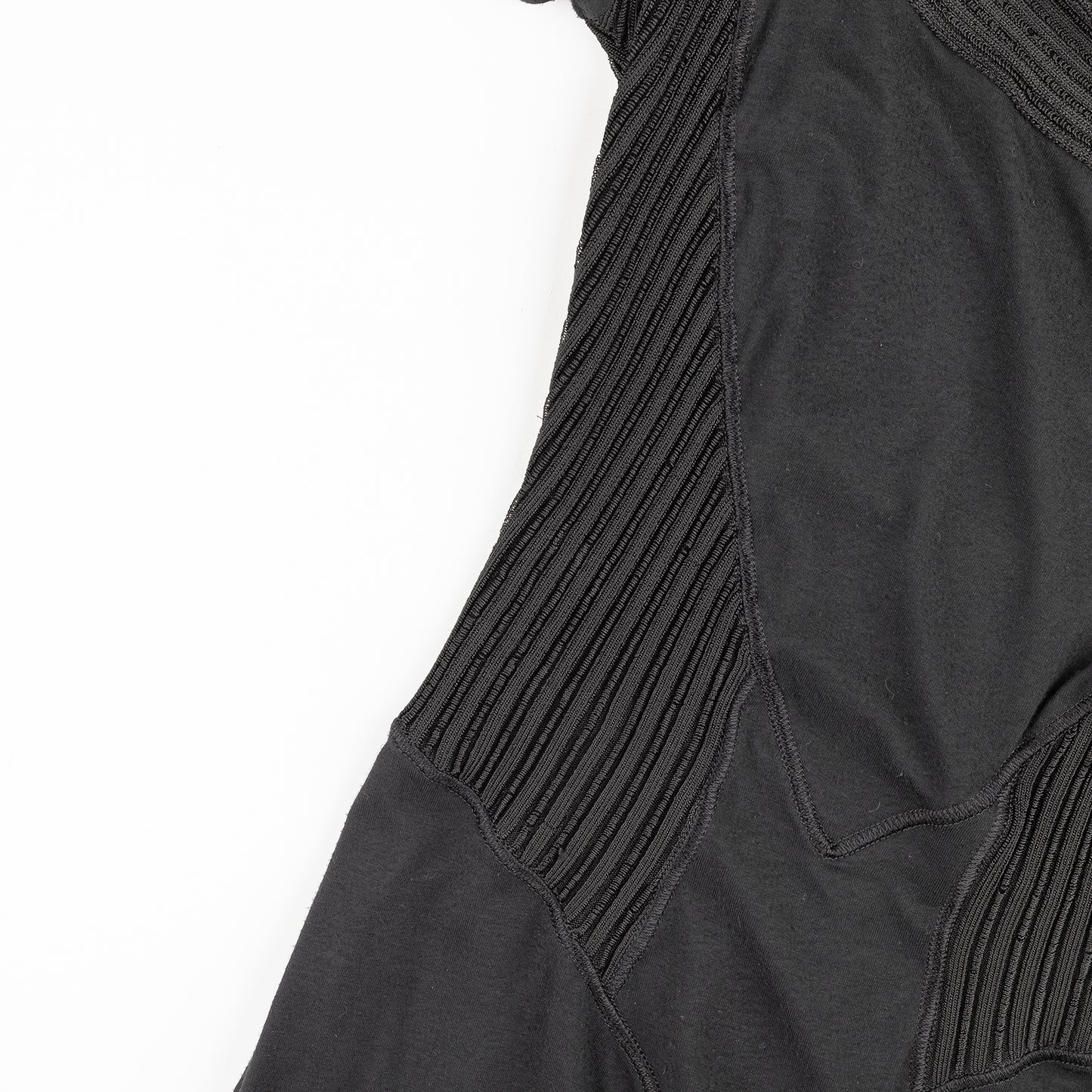 Roberto Cavalli Class Vintage Black Off The Shoulder Midi Dress (M)