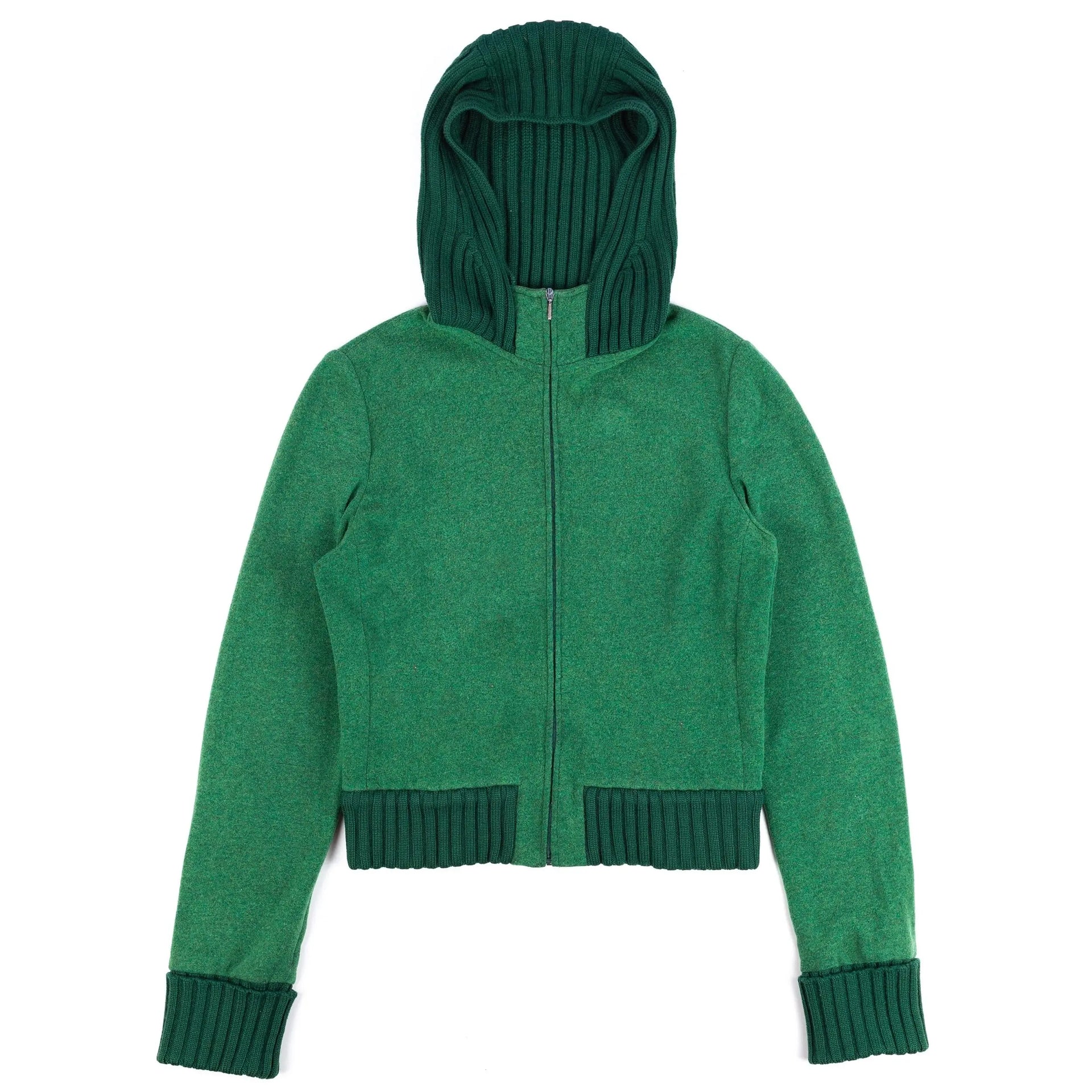 Miu Miu Green Wool Vintage Jacket (M)