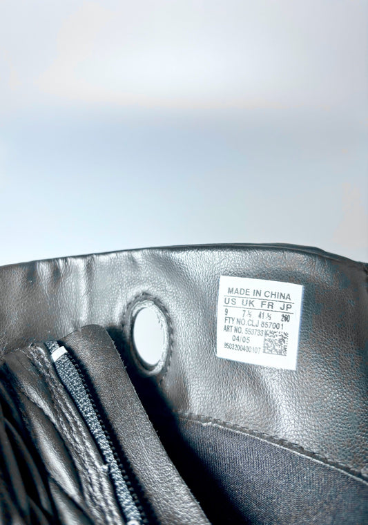 Adidas ChenTao Black High Boxing Boots