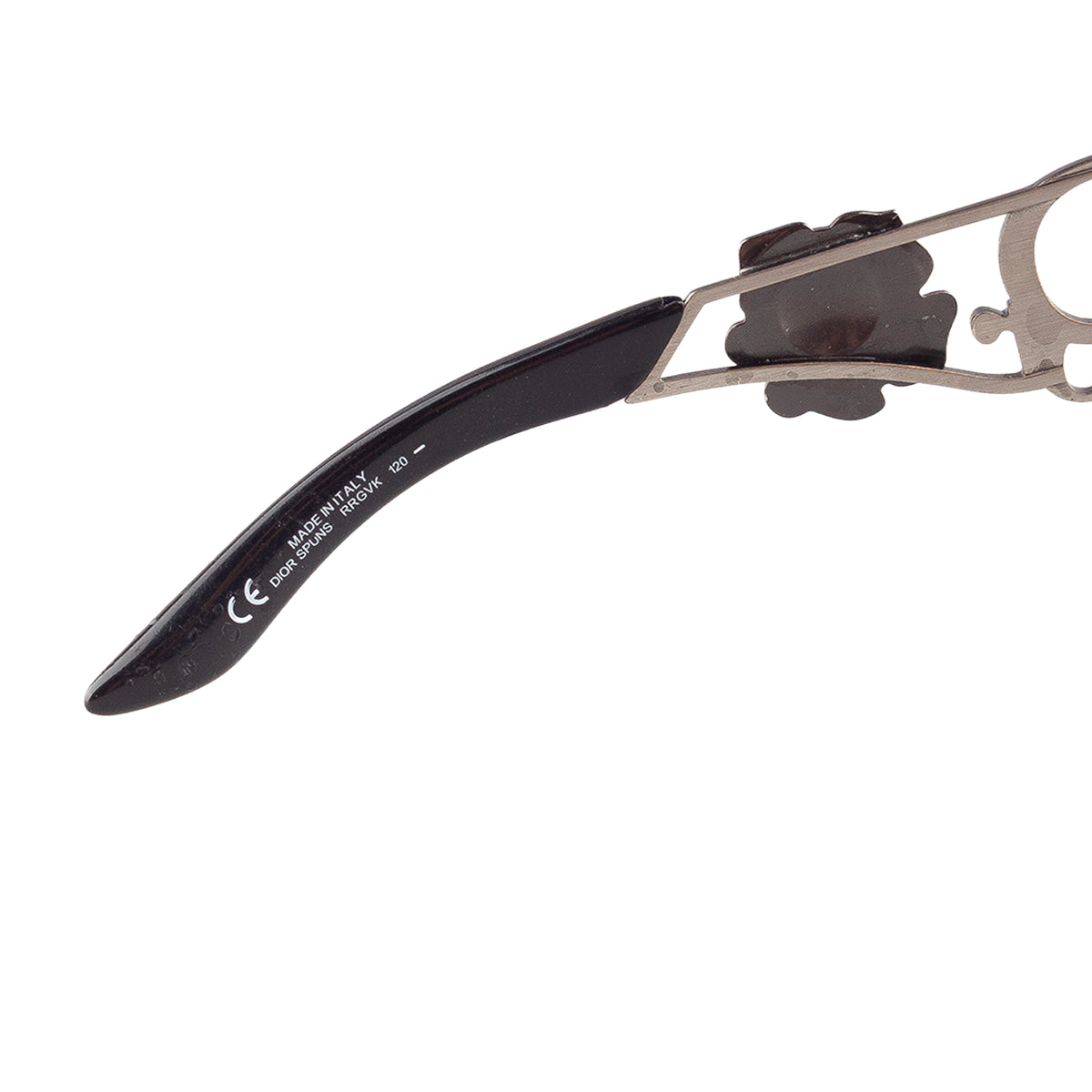 Christian Dior Dior Spuns Floral Logo Shield Sunglasses
