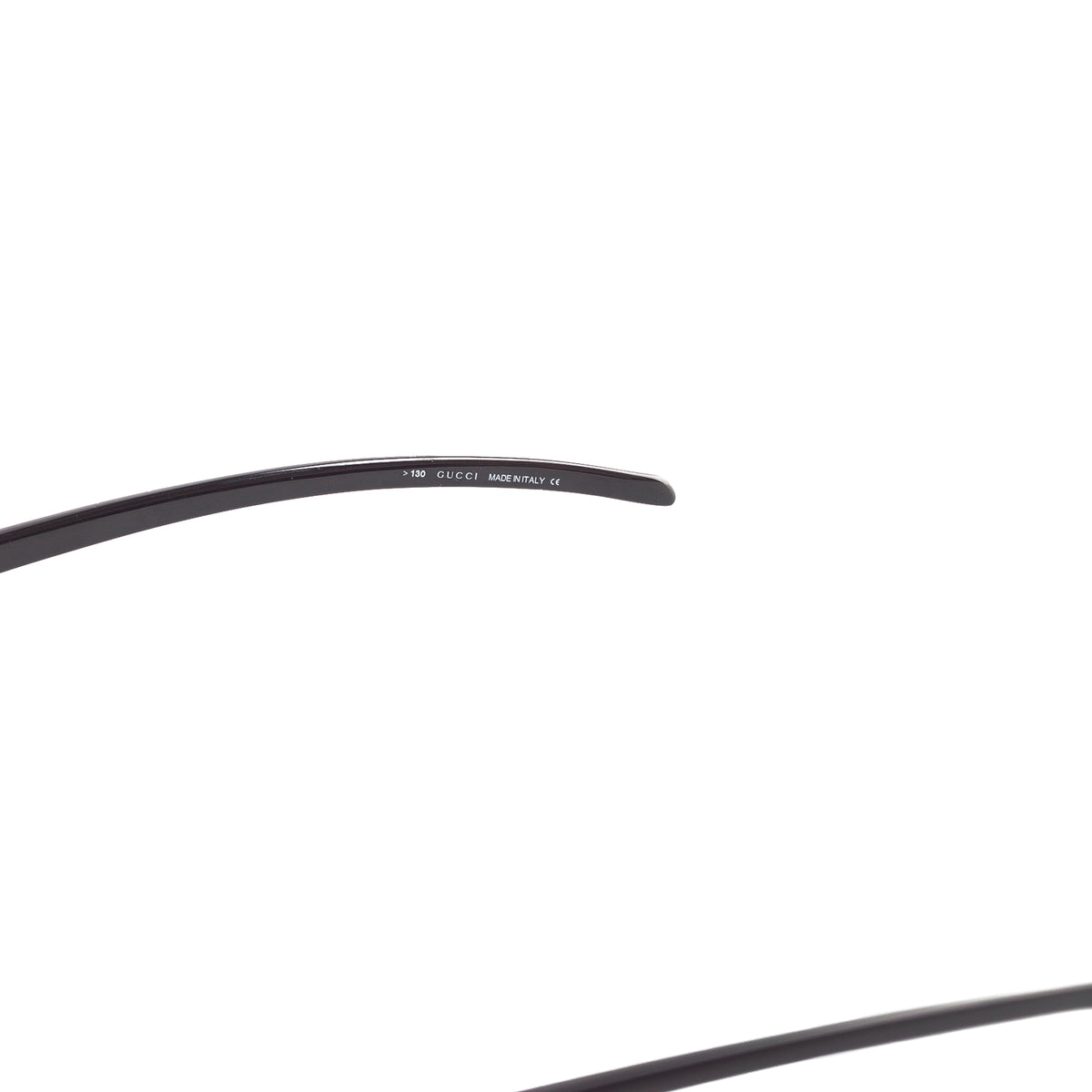 Gucci GG 2486/S 584 Black Rectangular Sunglasses