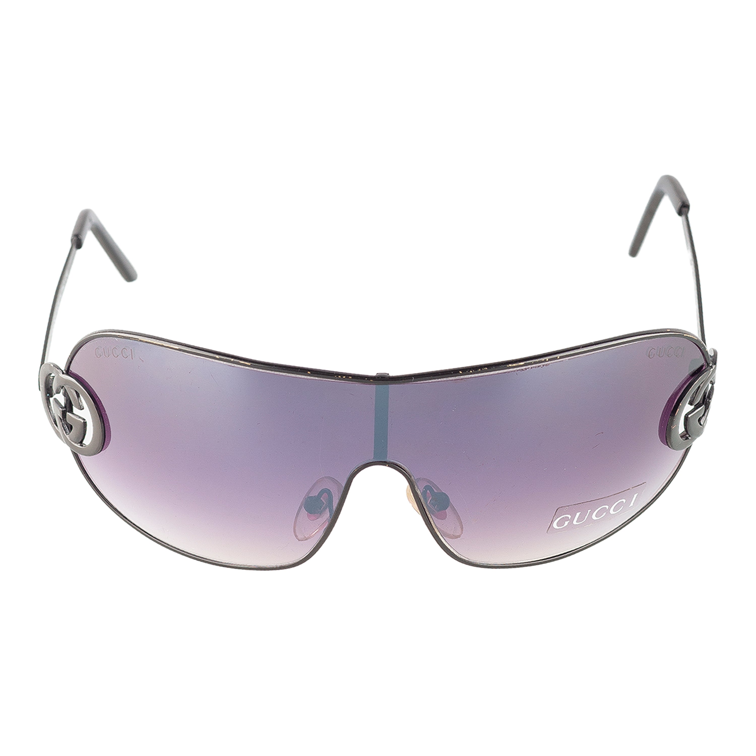 Gucci GG 2268 Purple Gradient Shield Sunglasses