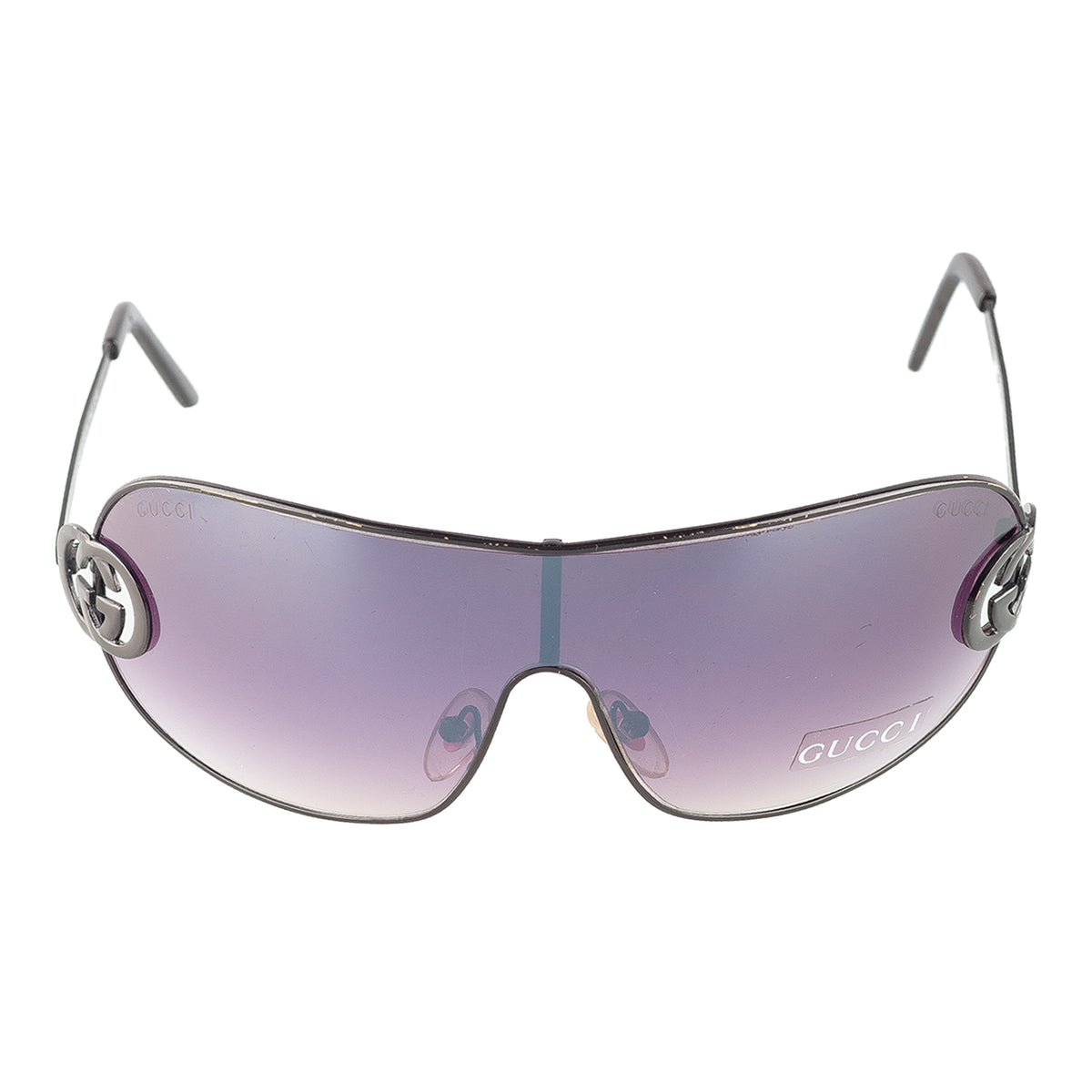 Gucci GG 2268 Purple Gradient Shield Sunglasses