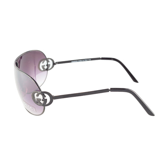 Gucci GG 2268 Purple Gradient Shield Sunglasses