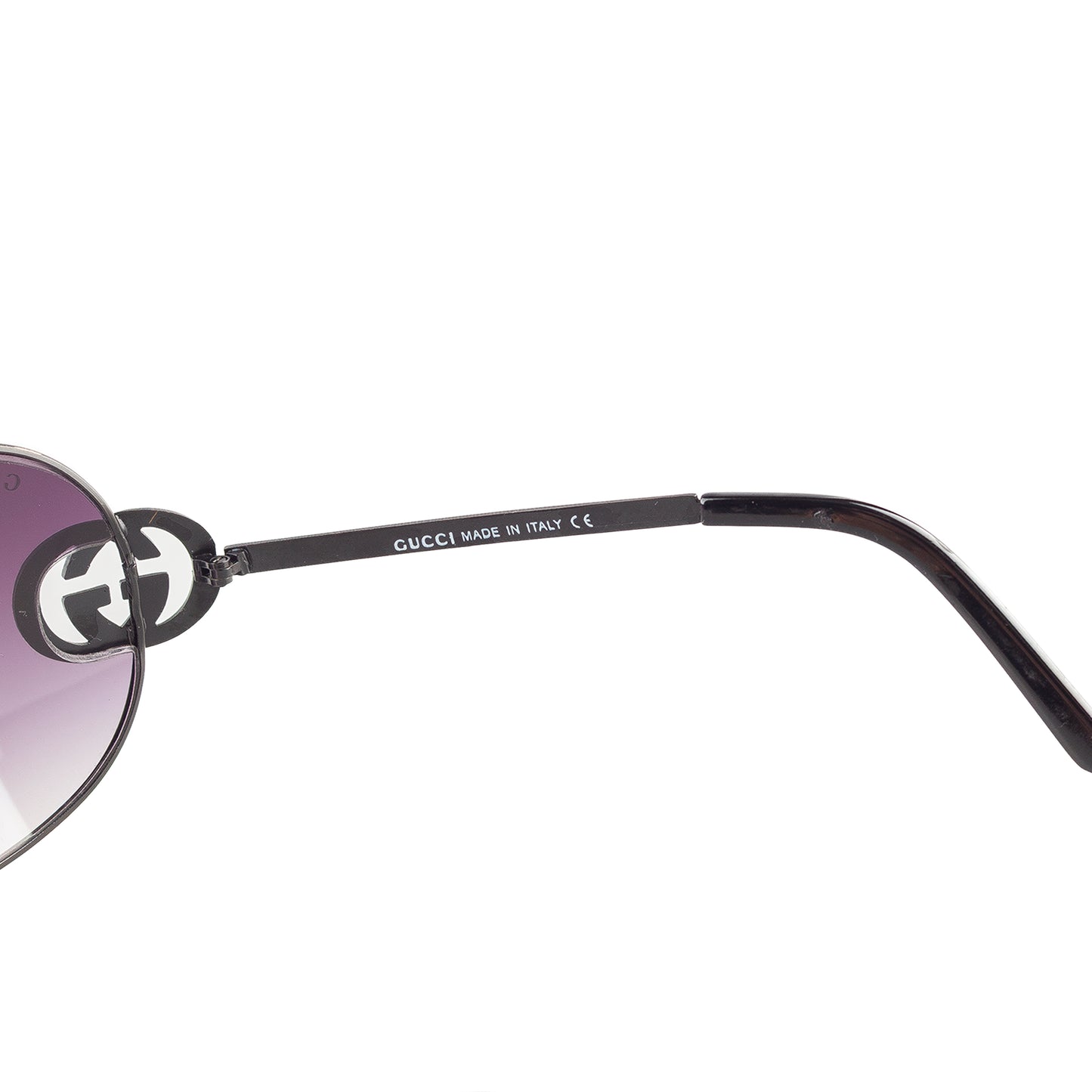 Gucci GG 2268 Purple Gradient Shield Sunglasses