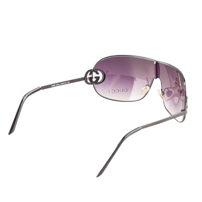 Gucci GG 2268 Purple Gradient Shield Sunglasses