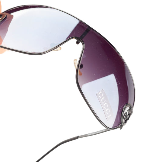 Gucci GG 2268 Purple Gradient Shield Sunglasses