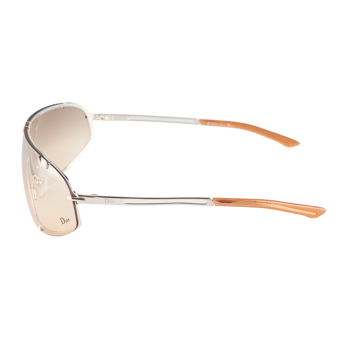 Christian Dior Cossack Champagne Shield Sunglasses