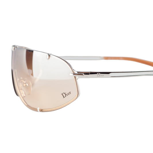 Christian Dior Cossack Champagne Shield Sunglasses