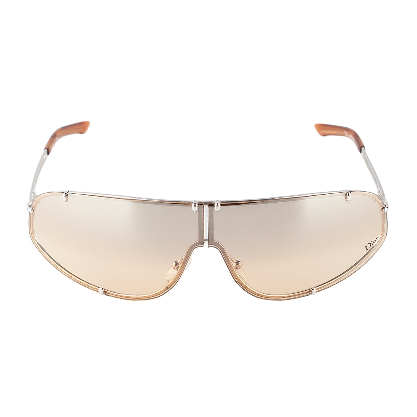 Christian Dior Cossack Champagne Shield Sunglasses