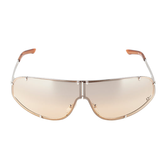 Christian Dior Cossack Champagne Shield Sunglasses