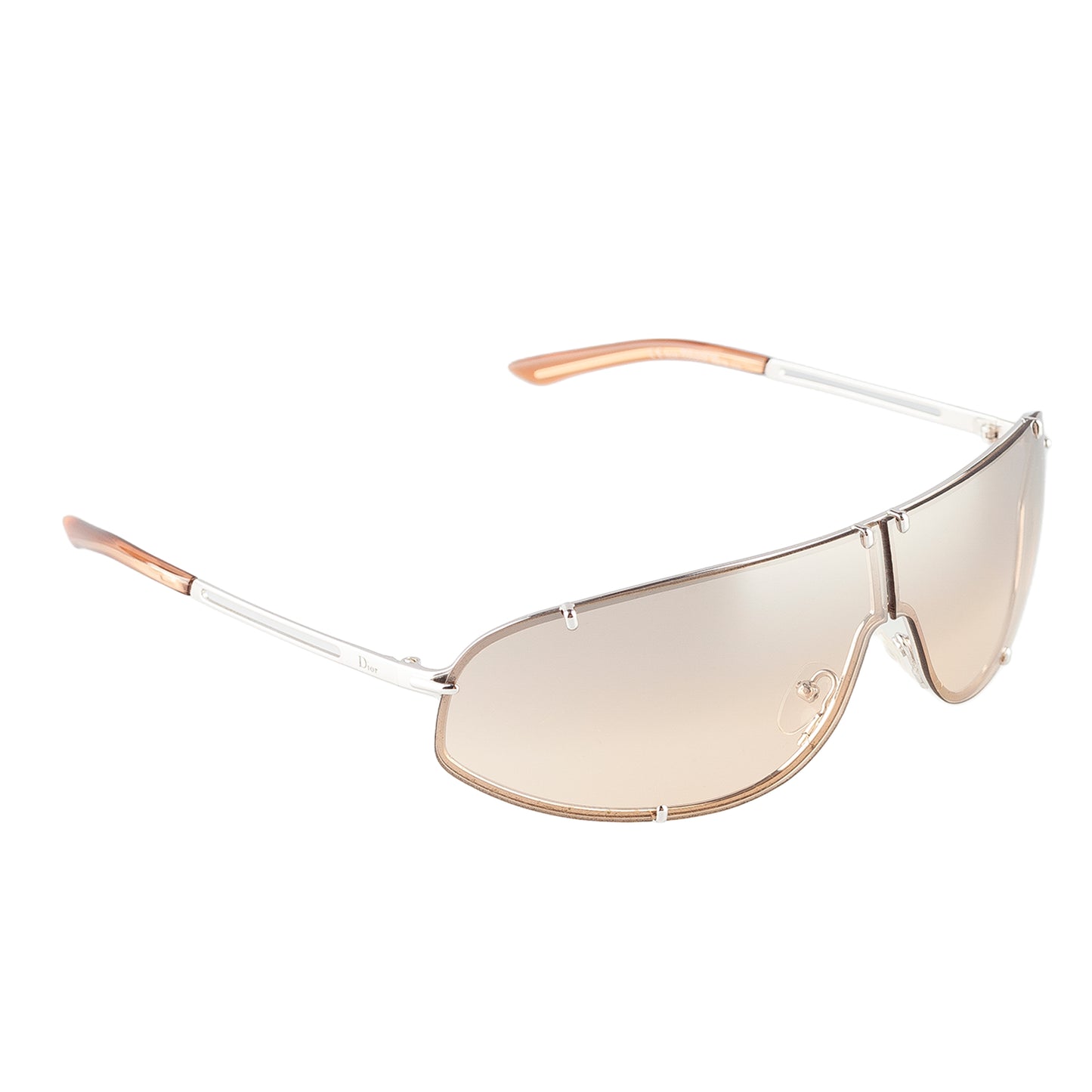 Christian Dior Cossack Champagne Shield Sunglasses
