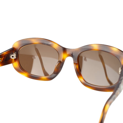 Chanel 5009 502/93 Tortoiseshell Quilted CC Sunglasses