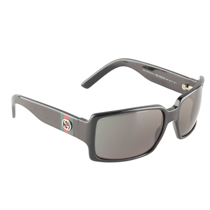 Gucci GG 2563/S Black Web Stripe Interlocking G Sunglasses