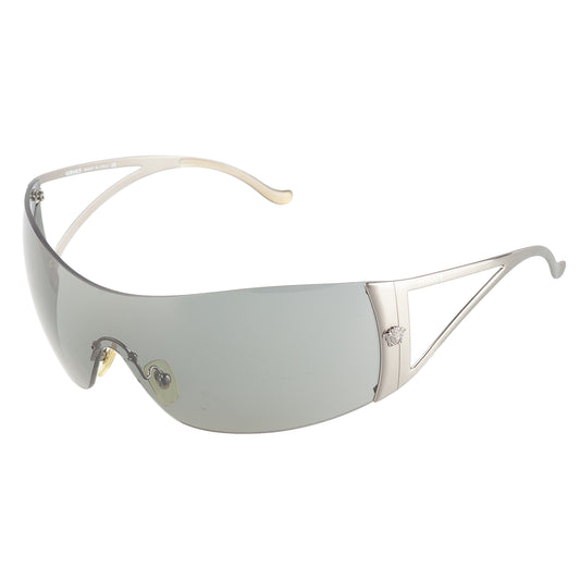 Versace MOD. 2034 Silver Medusa Shield Sunglasses
