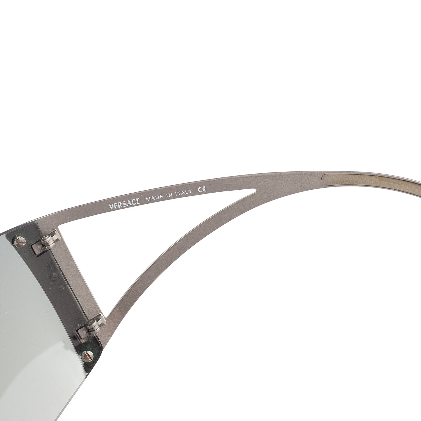 Versace MOD. 2034 Silver Medusa Shield Sunglasses