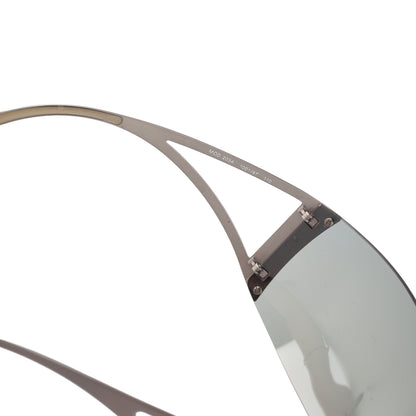 Versace MOD. 2034 Silver Medusa Shield Sunglasses