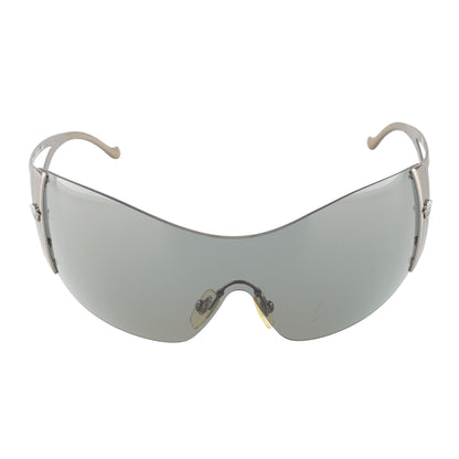 Versace MOD. 2034 Silver Medusa Shield Sunglasses
