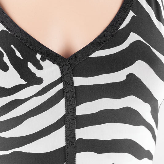 Dolce & Gabbana Zebra Print Stretch Cami Top
