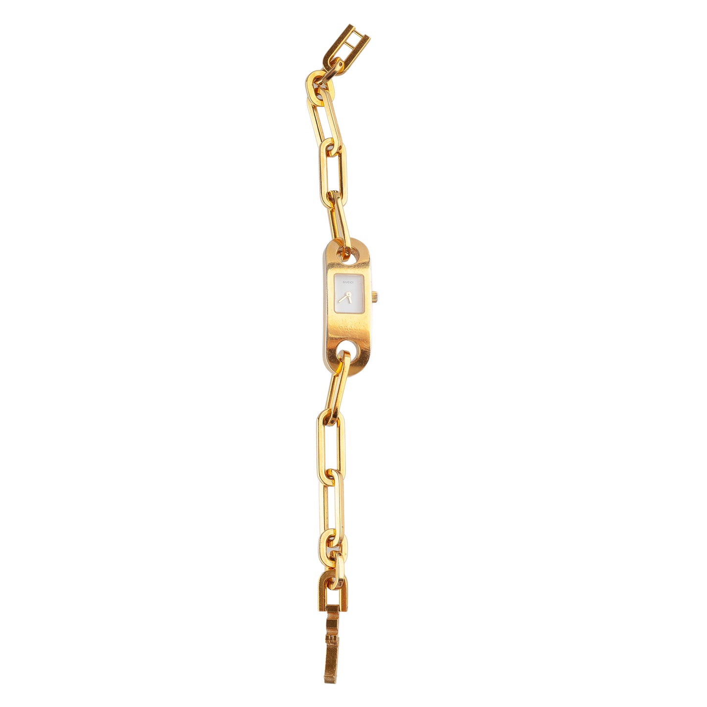 Gucci 6100L Series Gold Plated Wristwatch Golden