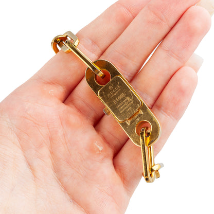 Gucci 6100L Series Gold Plated Wristwatch Golden