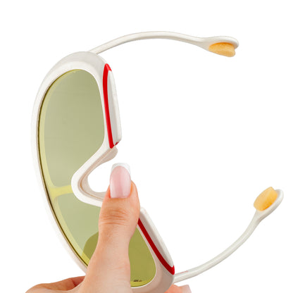 RARE Carrera Foxy Lady 1970's Shield Sunglasses