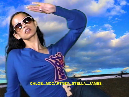 CHLOÉ by STELLA MCCARTNEY F/W 2001 Vintage Betty Patch Top (S)