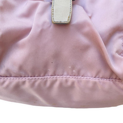 Prada Light Pink Nylon Side Bag