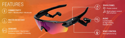 Oakley Radar Pace Intel OO9333-01 With Prizm Lens Sunglasses RARE – Bluetooth Connect