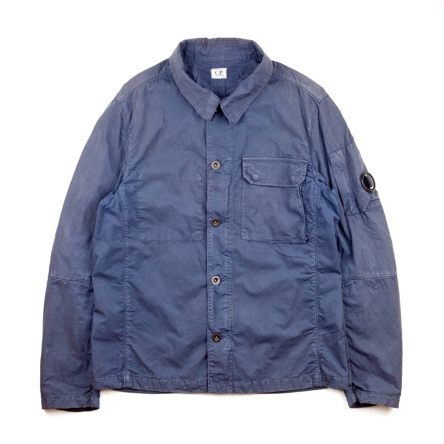 C.P. Company Navy Pocket Lens Overshirt/ Jacket